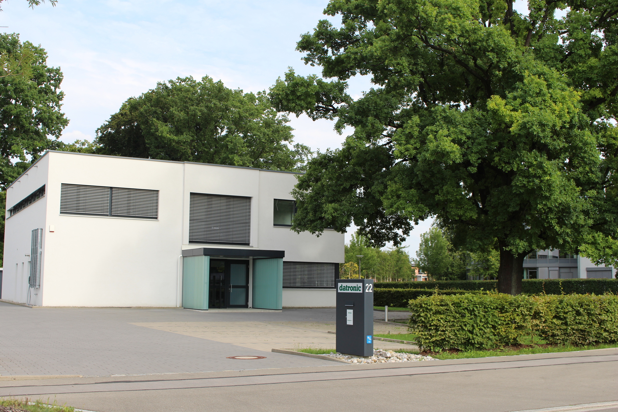 Der Software-Entwickler datronic befindet sich ebenfalls im Gewerbegebiet Augsburg-West.