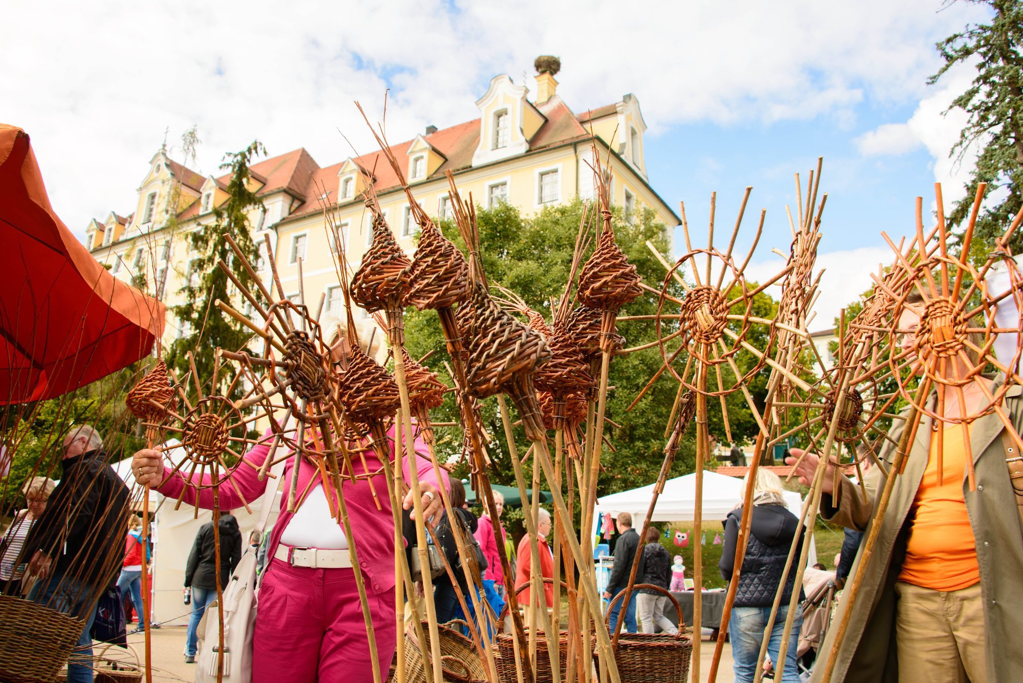 Der Ökomarkt in Donauwörth. Foto: Christiane Kickum/Markus M. Sommer