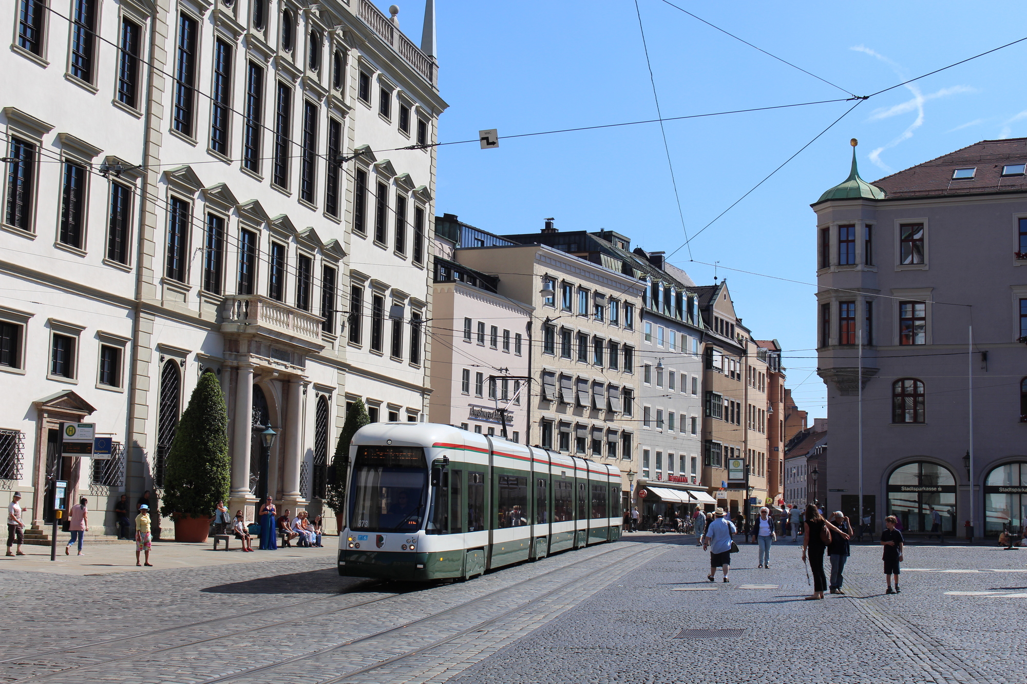 Der Nahverkehr der swa in Augsburg konnte in der Umfrage überzeugen. Foto: Verena Kragler/B4B WIRTSCHAFTSLEBEN SCHWABEN
