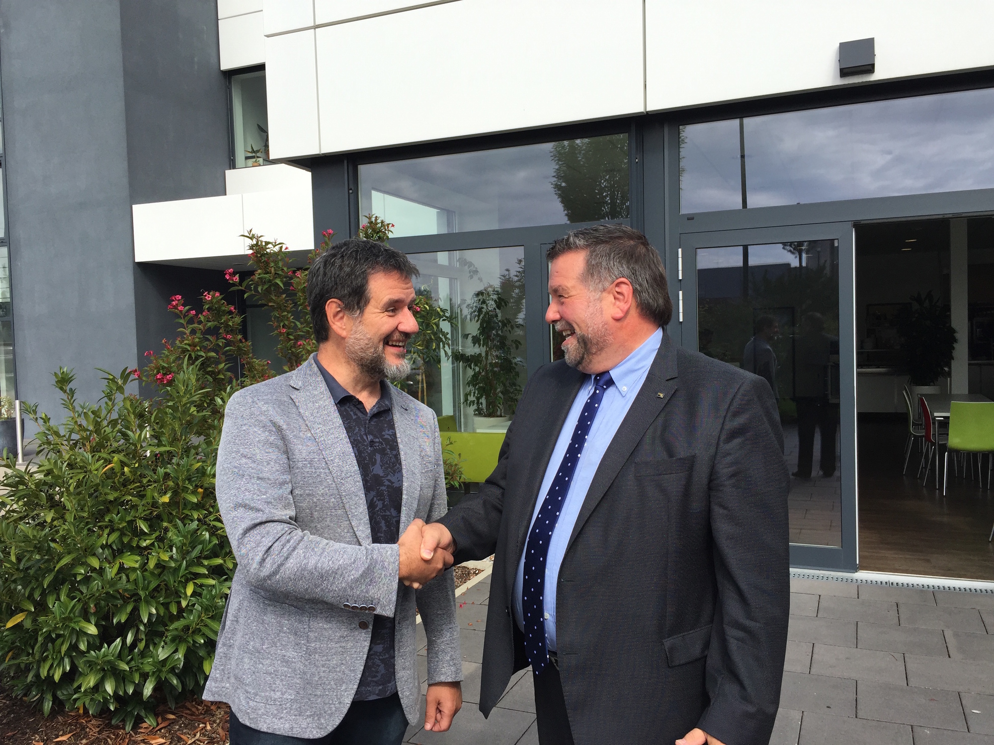 Thomas Schnörzinger und Dipl.-Ing. Peter Kragler. Foto: KRAGLER Immobilien GmbH
