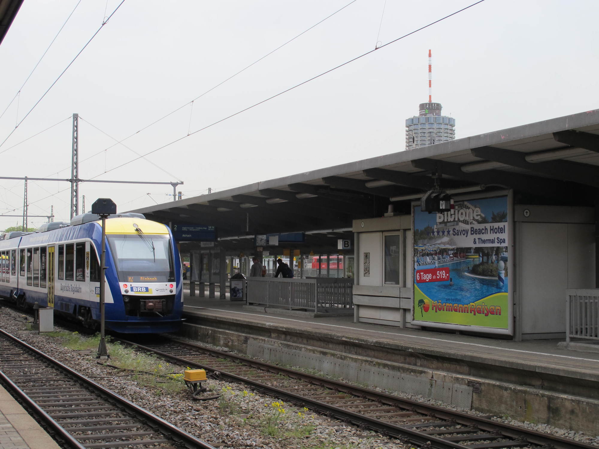 Augsburger Hautbahnhof. Foto: B4B WIRTSCHAFTSLEBEN SCHWABEN