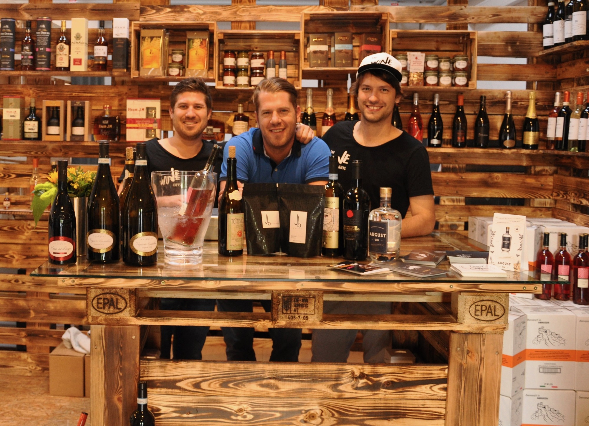 In den Räumlichkeiten von The Wine Guys. Foto: Schwarze Kiste