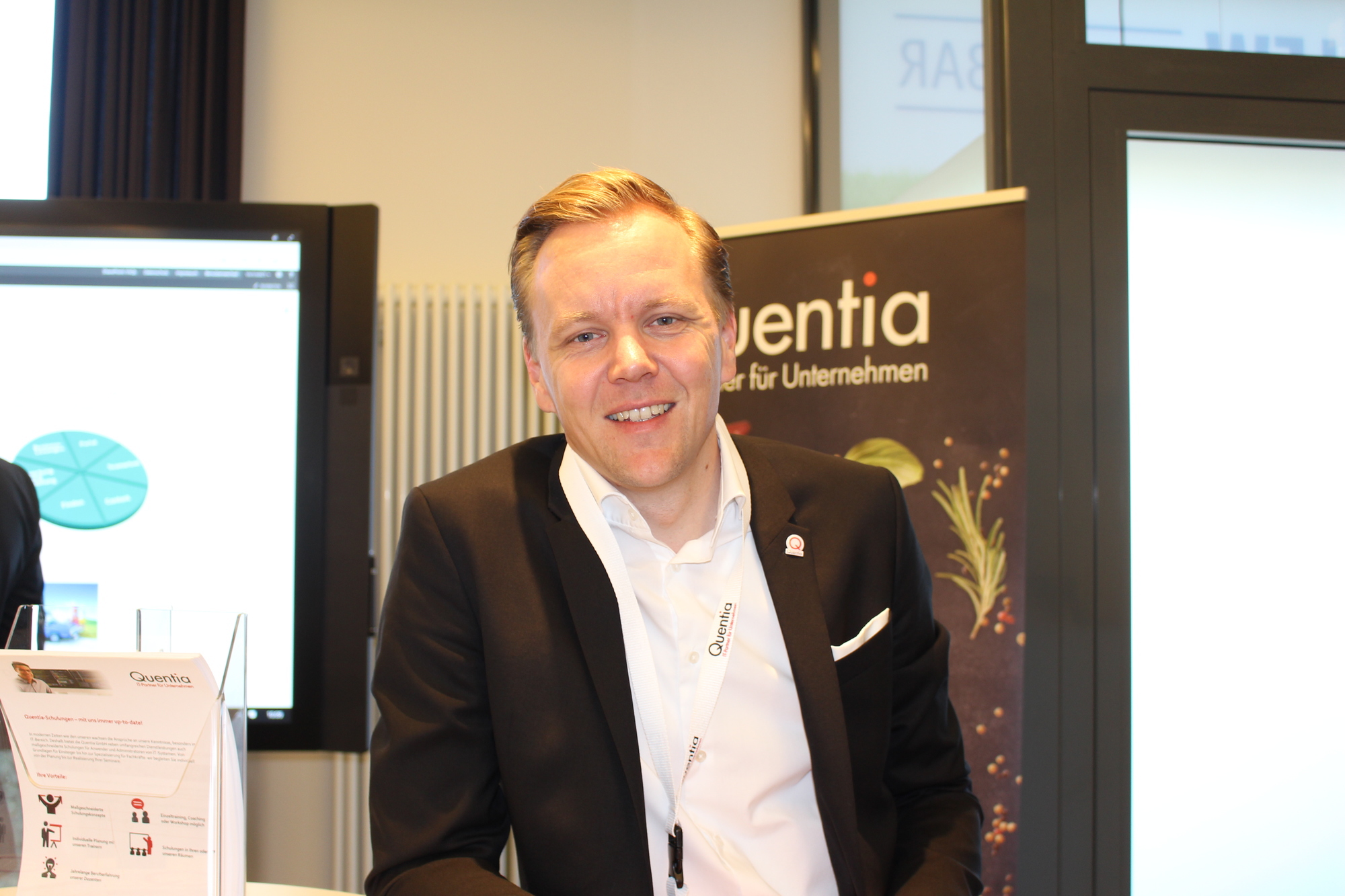 Oliver Thurnhofer, Geschäftsführer der Quentia GmbH. Foto: Isabell Walter/B4B WIRTSCHAFTSLEBEN SCHWABEN