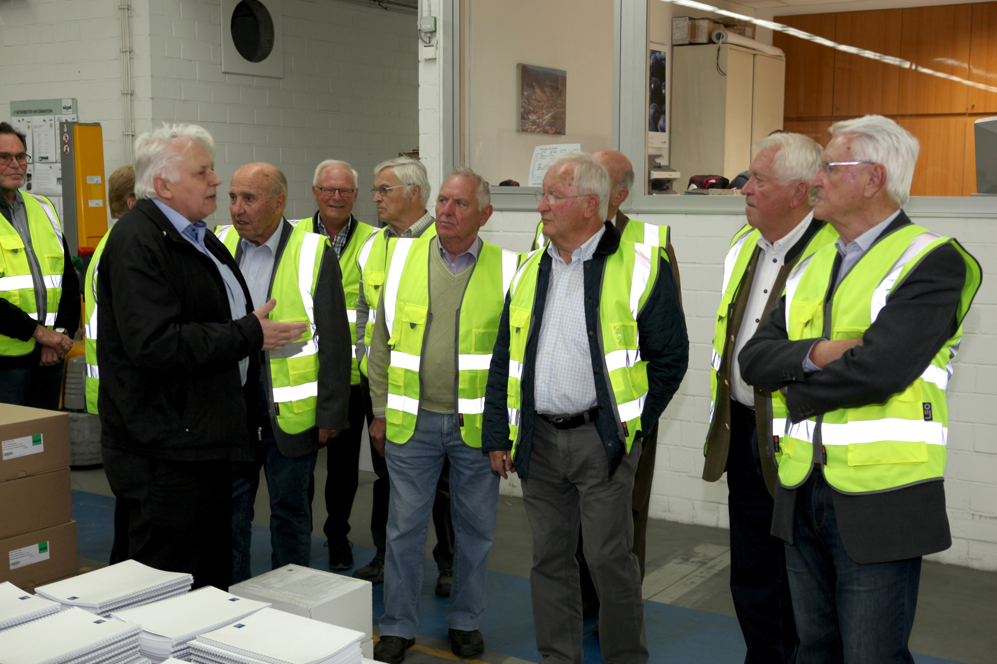 Auf dem diesjährigen Ehemaligentreffen von Sigel. Foto: Sigel GmbH
