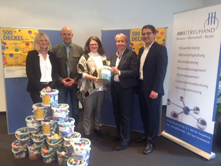 Susanne Sulzer, Gerhard Dirr, Ulrike Schaller-Rada, Margot Liedl, Ulrich Raab. Foto: AWI TREUHAND