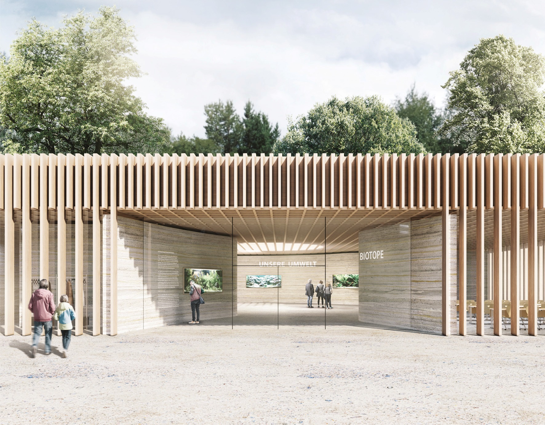 So soll das Umweltbildungszentrum aussehen. Foto: Architektenbüro Hess/Talhof/Kusmierz