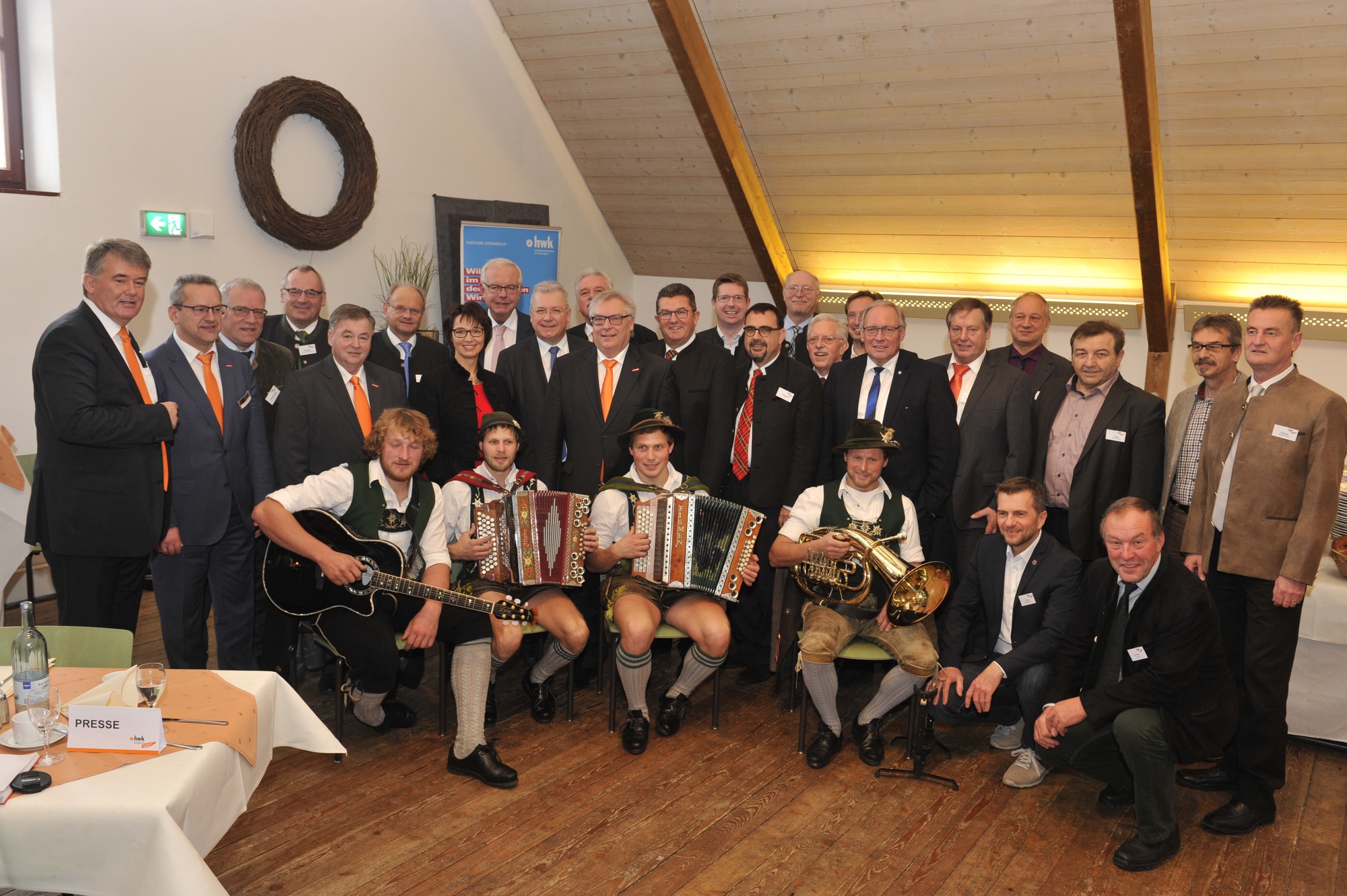 Das Frühschoppen in Illerbeuren fand bereits zum 16. Mal statt. Foto: Handwerkskammer für Schwaben