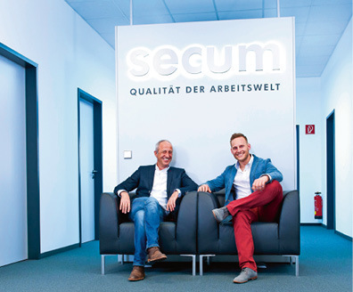 Die Geschäftsführer: Ulrich Müller (l.) und Sven Brunner. Foto: Secum GmbH