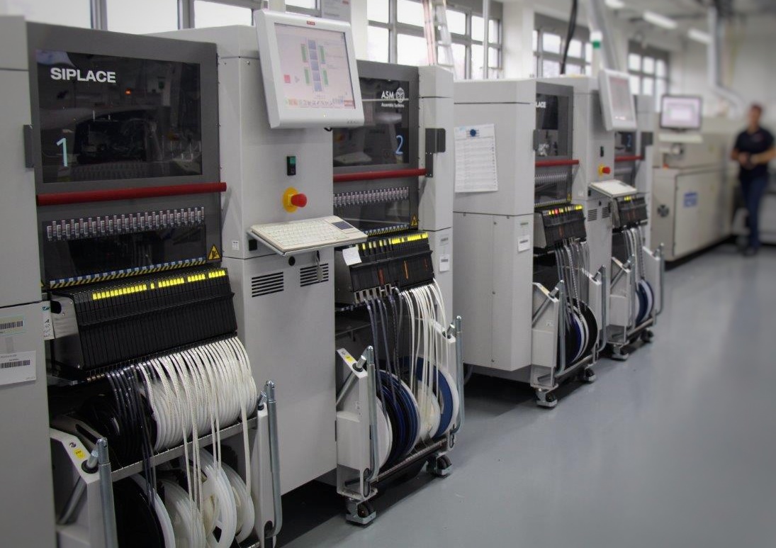 Die neue Fertigungslinie von Steca. Foto: Steca Elektronik GmbH