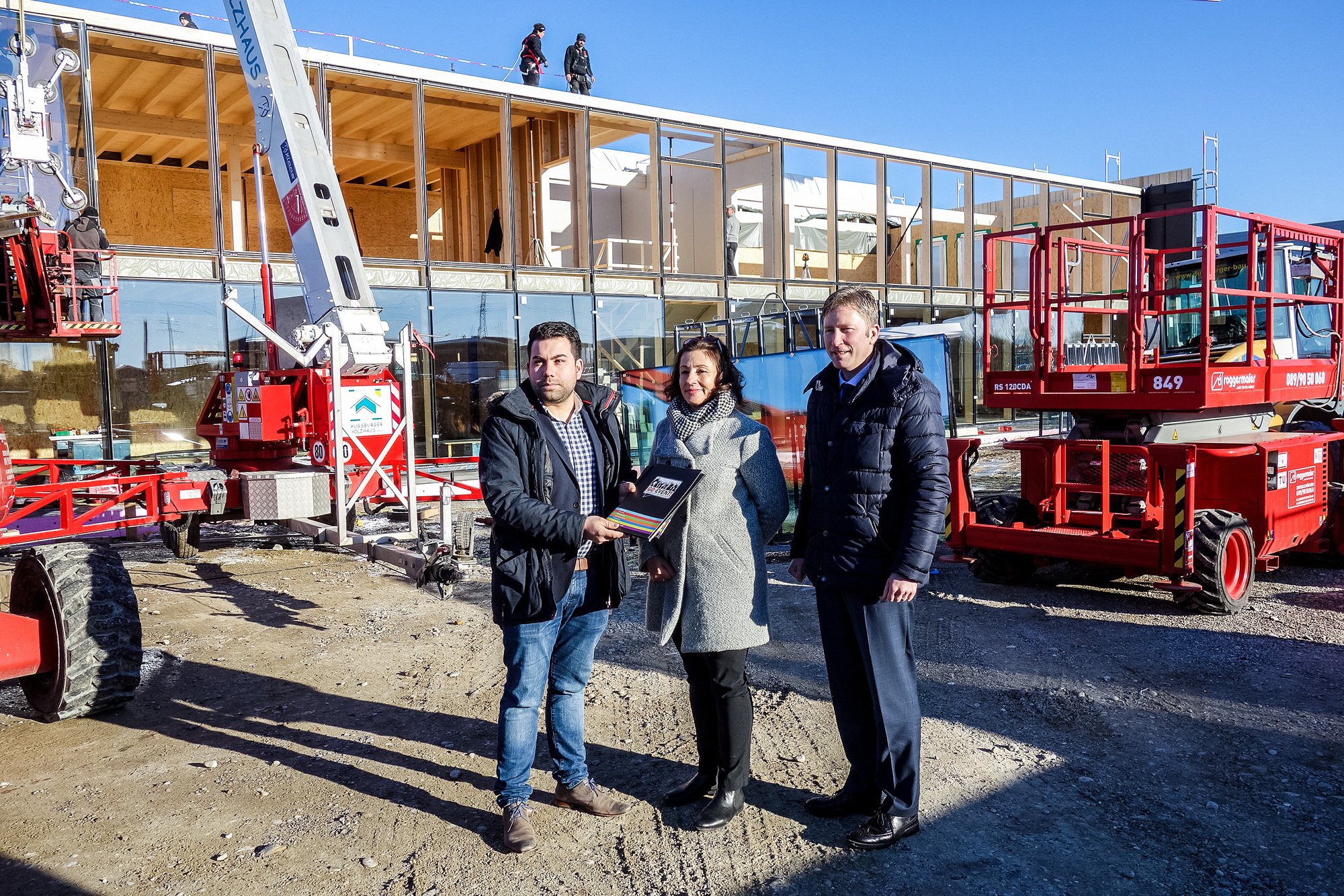 Philipp Wenger, Susanne Mullack und Richard Greiner. Foto: GO-Event
