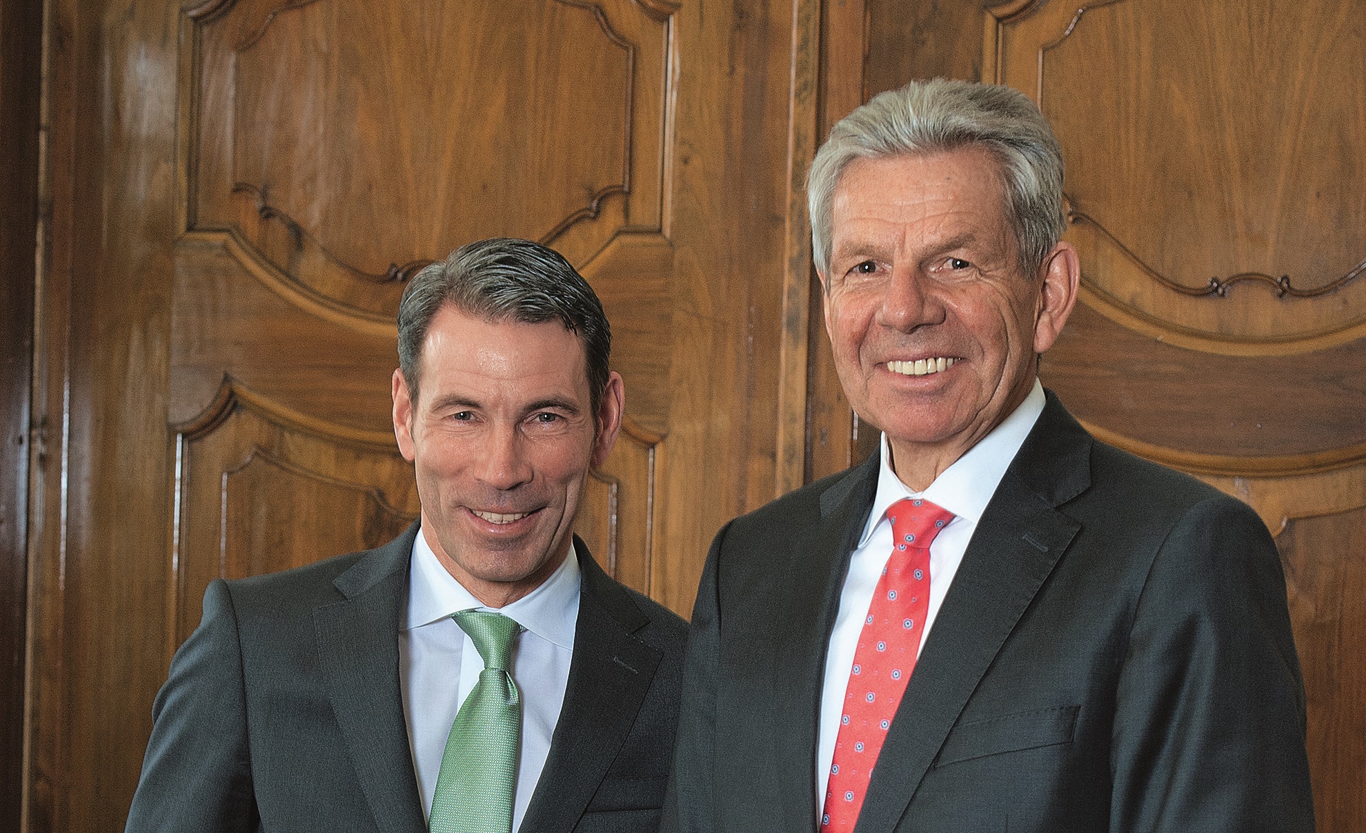 Peter Pauli und Dr. Sonnfried Weber, die Geschäftsführung der BayBG. Foto: BayBG