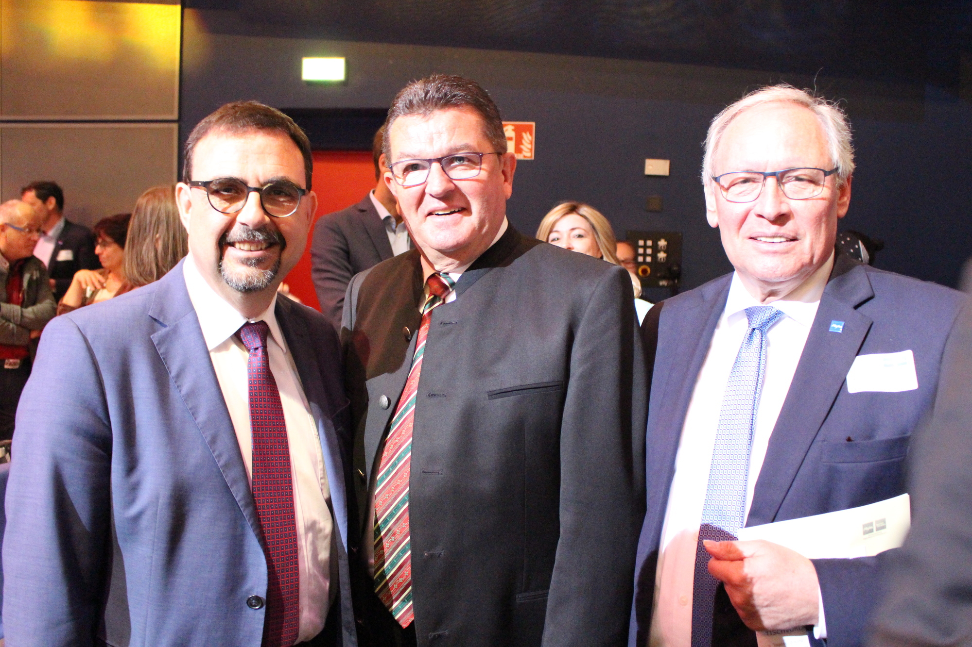 Klaus Holetschek, Franz Josef Pschierer, Anton Klotz. Foto: Iris Zeilnhofer/B4B WIRTSCHAFTSLEBEN SCHWABEN