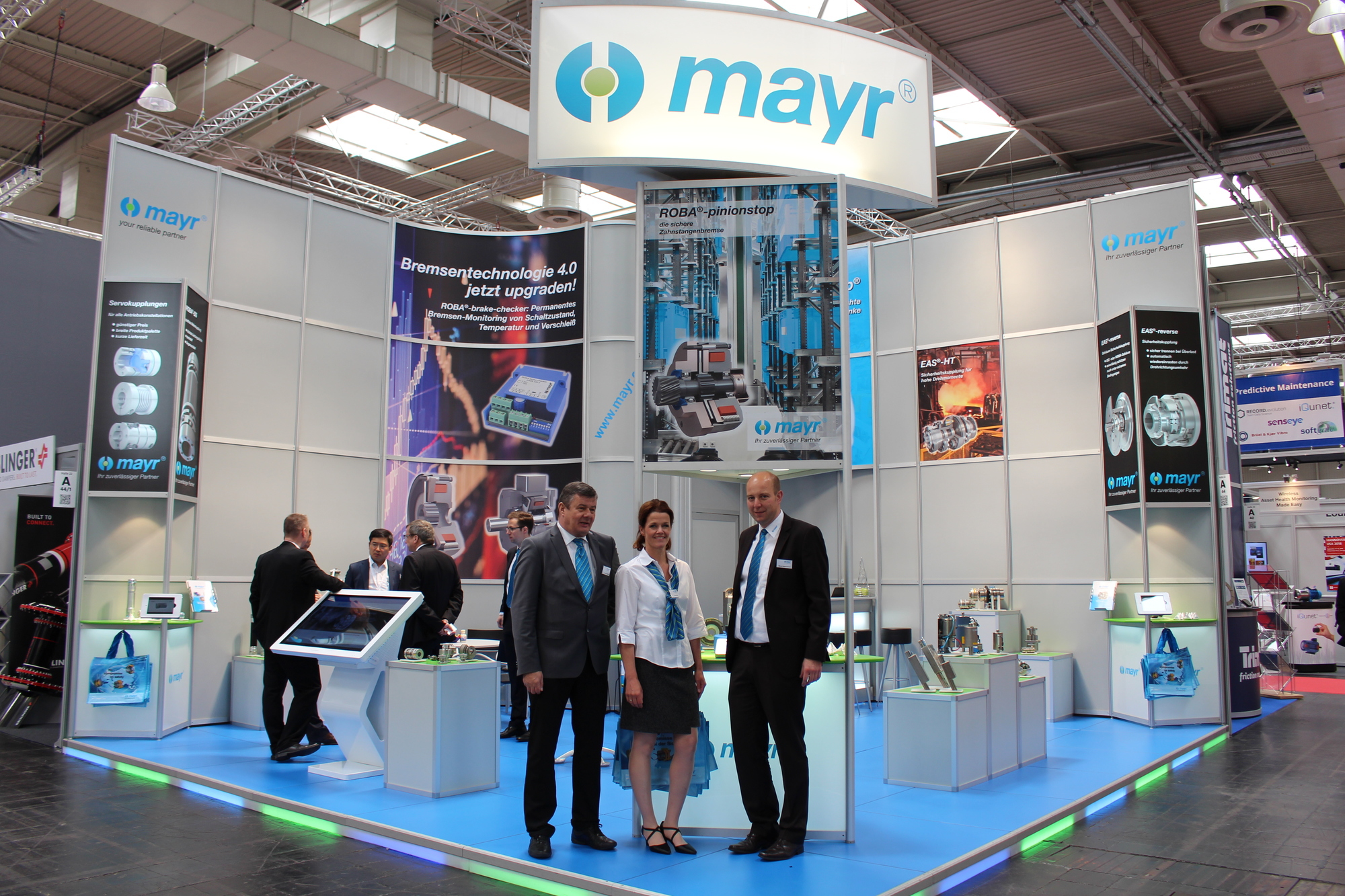 Das Allgäu war auf der Hannover Messe mit zahlreichen Ständen vertreten. Foto: Iris Zeilnhofer/B4B WIRTSCHAFTSLEBEN SCHWABEN