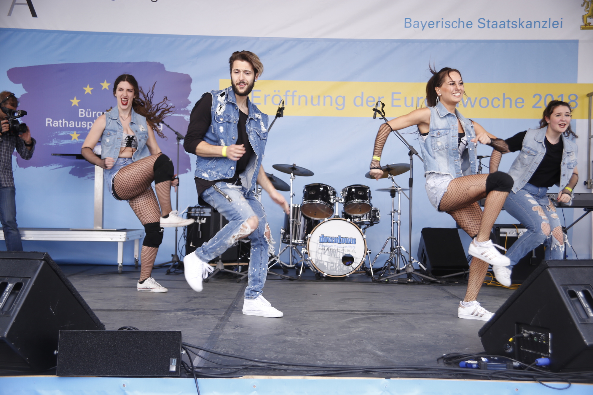 Hip Hop Horray: die Jungs und Mädels von DA F.U.N.K rockten die Bühne.