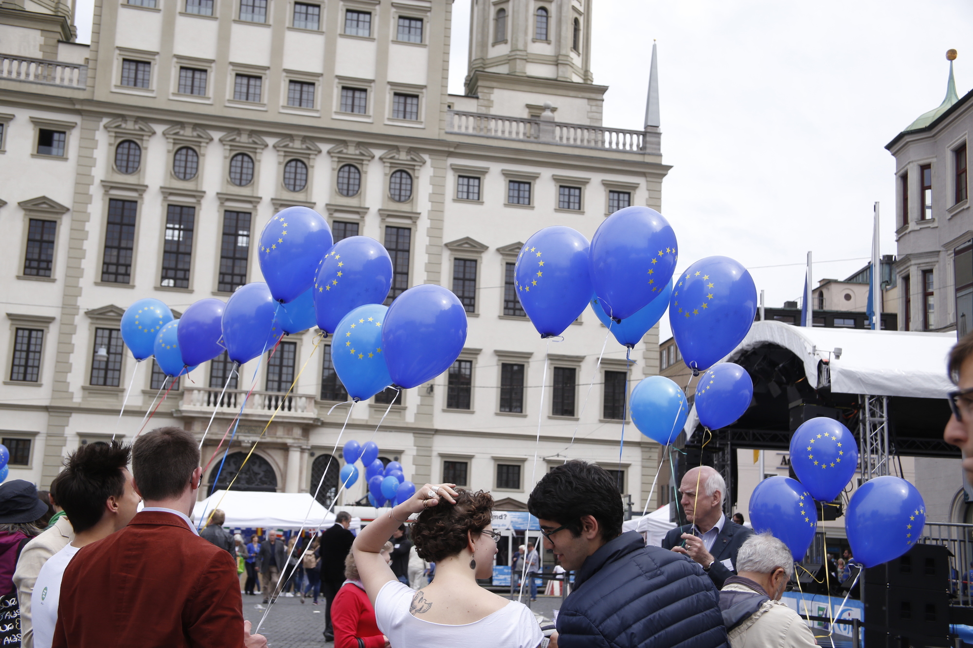 Die Eröffnung der Europawoche war gut besucht.