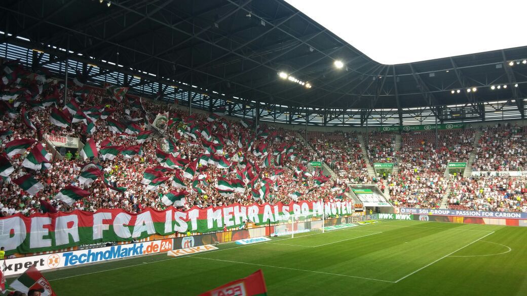 In der WWK Arena. Foto: B4B WIRTSCHAFTSLEBEN SCHWABEN