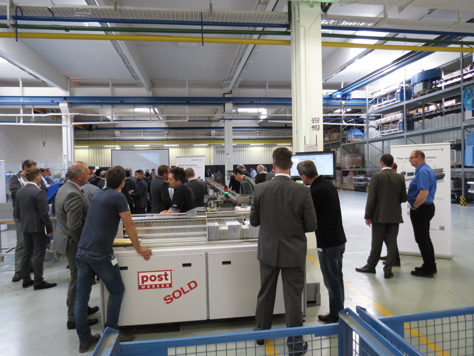 BÖWE SYSTEC präsentierte seine neuesten Technologien. Foto: BÖWE SYSTEC