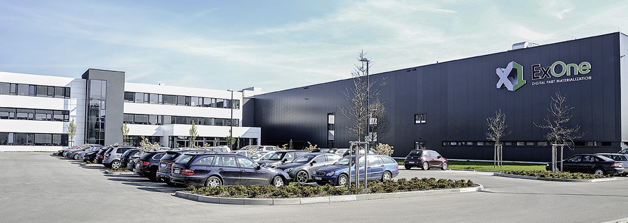 Die Europazentrale von ExOne in Gersthofen. Foto: ExOne