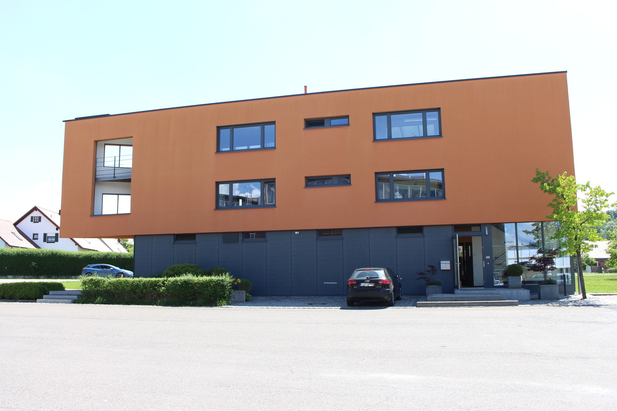 Das Bürogebäude
