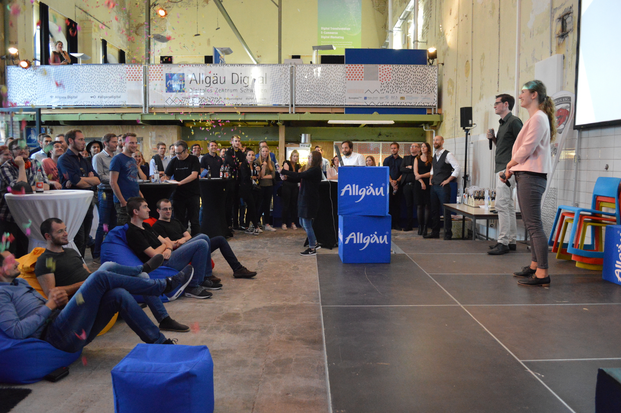 Zahlreiche junge Talente präsentieren sich auf der Digital Night. Foto: Allgäu GmbH
