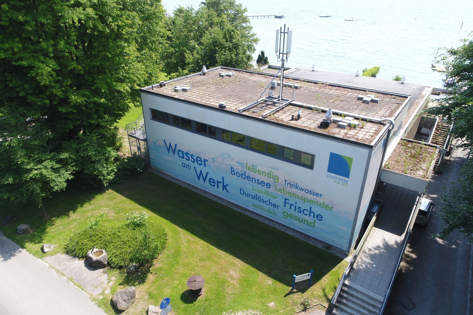 Über das Bodensee-Wasserwerk versorgt das Stadtwerk die Region. Foto: Stadtwerk am See
