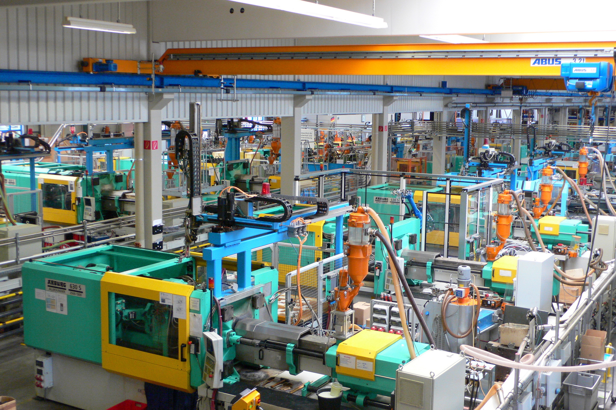 Blick in die Produktion von Weiss in Illertissen. Foto: Weiss