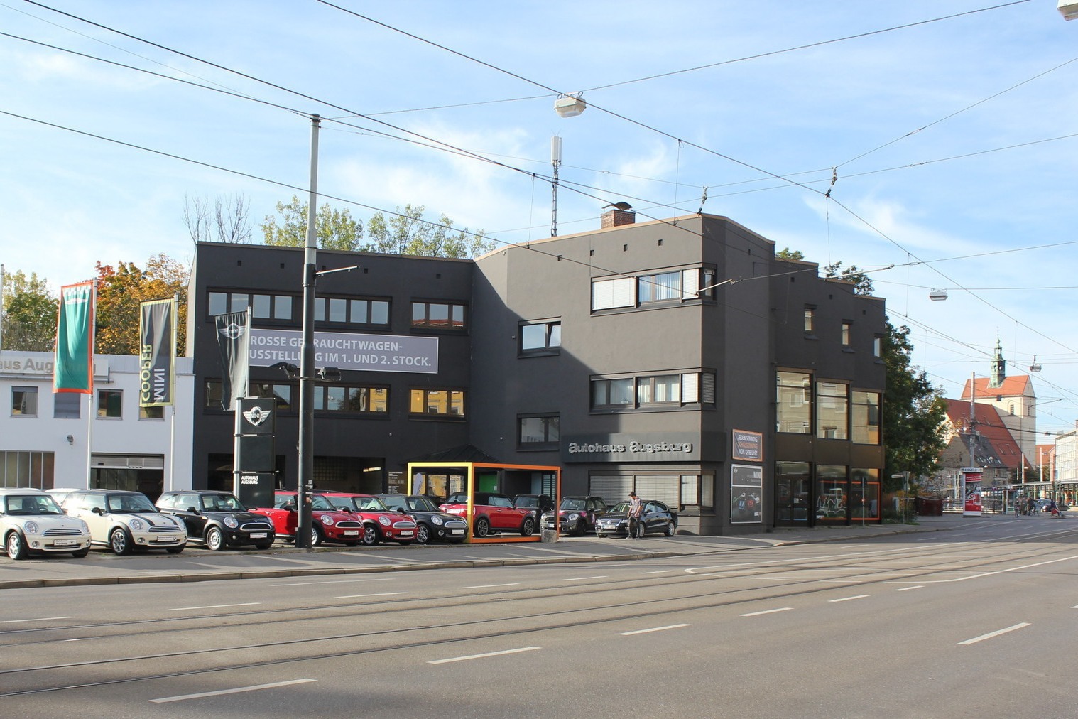 Das Autohaus Reisacher verlässt den Standort an der Wertachbrücke. Foto: Autohaus Reisacher GmbH