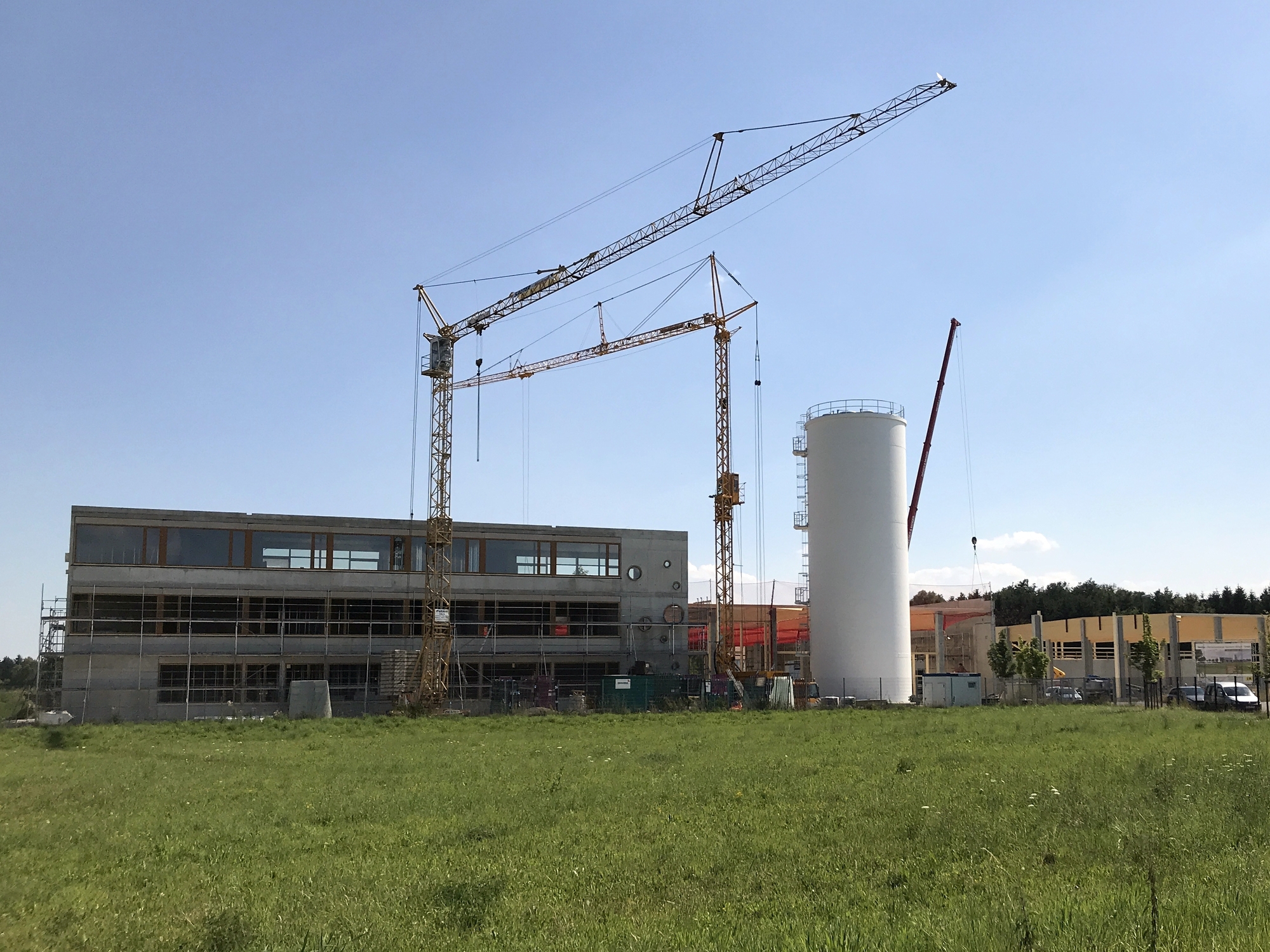 i+R Industrie- & Gewerbebau errichtet die neue Betriebsniederlassung bis Ende 2018. Foto: i+R