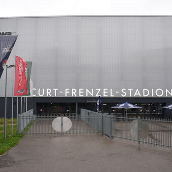 Das Curt-Frenzel-Stadion, Spielstätte der Augsburger Panther. Foto: B4B WIRTSCHAFTSALEBEN SCHWABEN