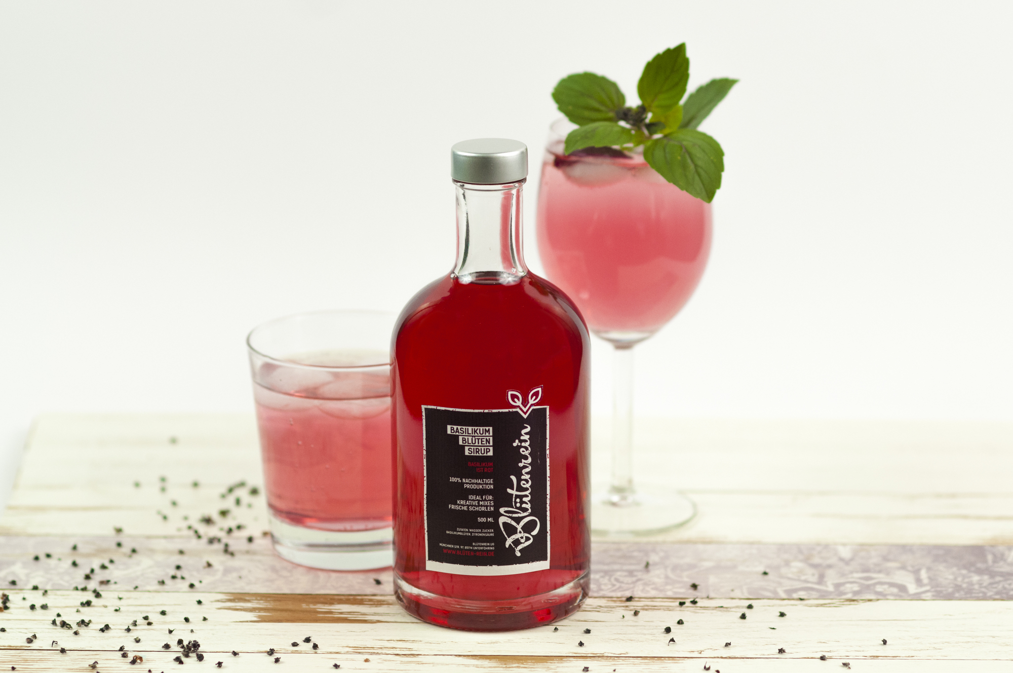 Der Sirup in der Flasche. Foto: Blütenrein