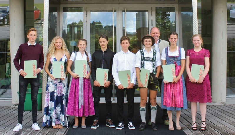 Bei der Verleihung des Wilhelm-Geiger-Förderpreises. Foto: Geiger Unternehmensgruppe