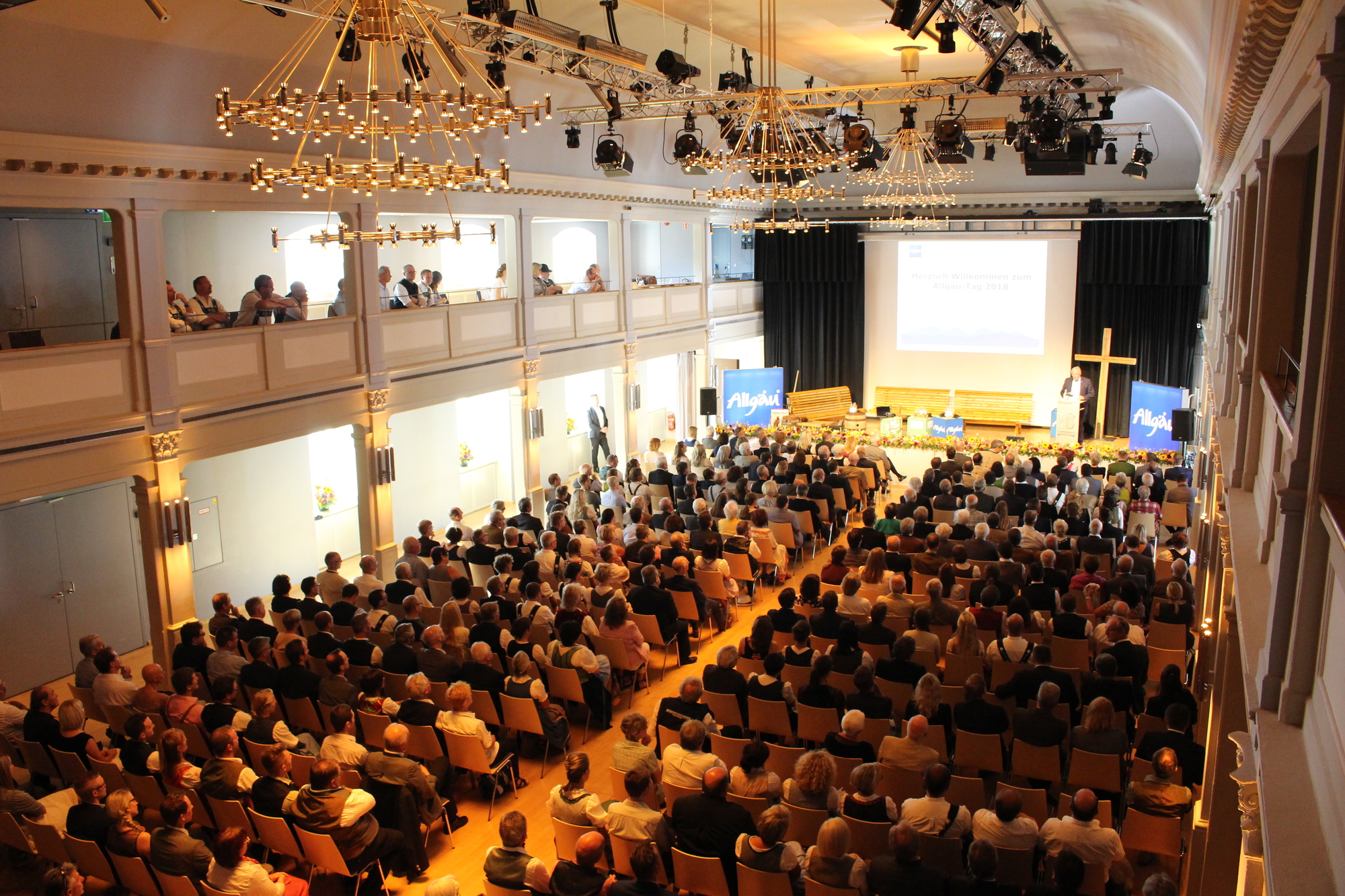 Großer Andrang beim Allgäu Tag im Kornhaus Kempten. Foto: Iris Zeilnhofer/B4B WIRTSCHAFTSLEBEN SCHWABEN