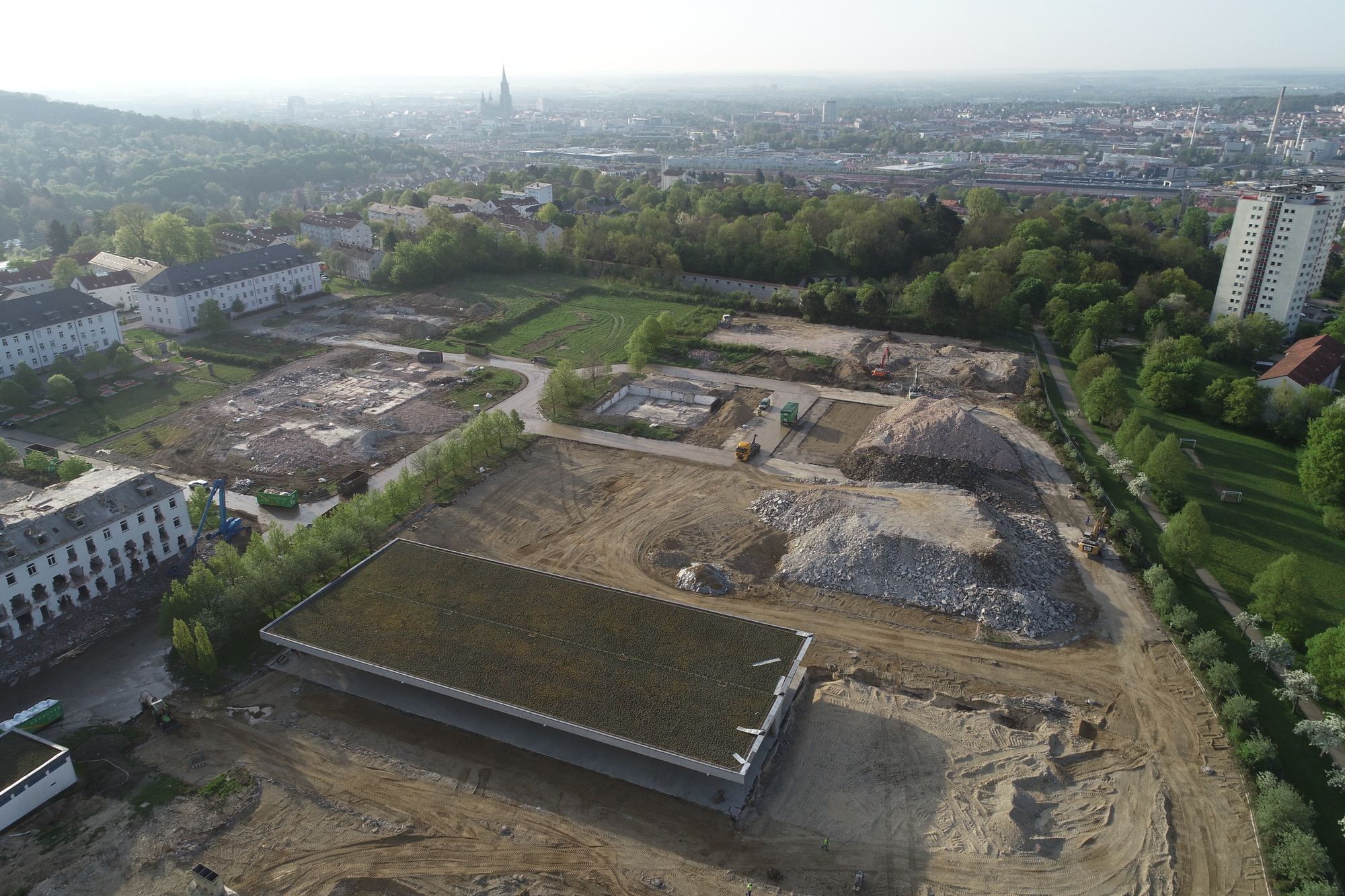 Für die Erschließung der Fläche hatte die Firma Sanierungstreuhand Ulm die Max Wild GmbH ins Boot geholt. Foto: Max Wild GmbH