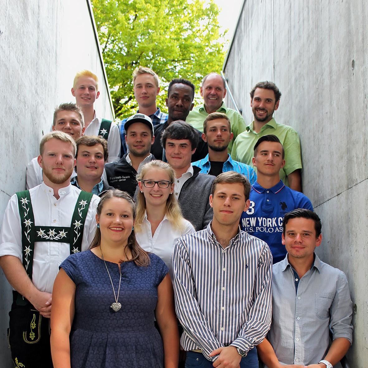 Zeugnisfeier der ehemaligen Auszubildenden am 16. August. Foto: Geiger Unternehmensgruppe