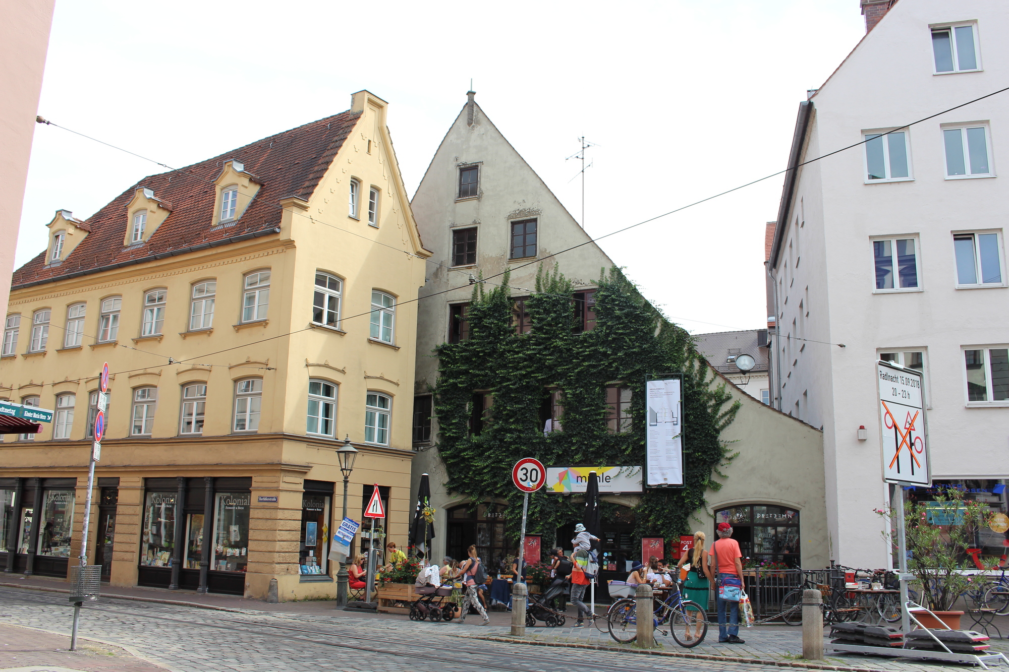 Das Kulturhaus Kresslesmühle wird saniert. Foto: Isabell Walter/B4B WIRTSCHAFTSLEBEN SCHWABEN