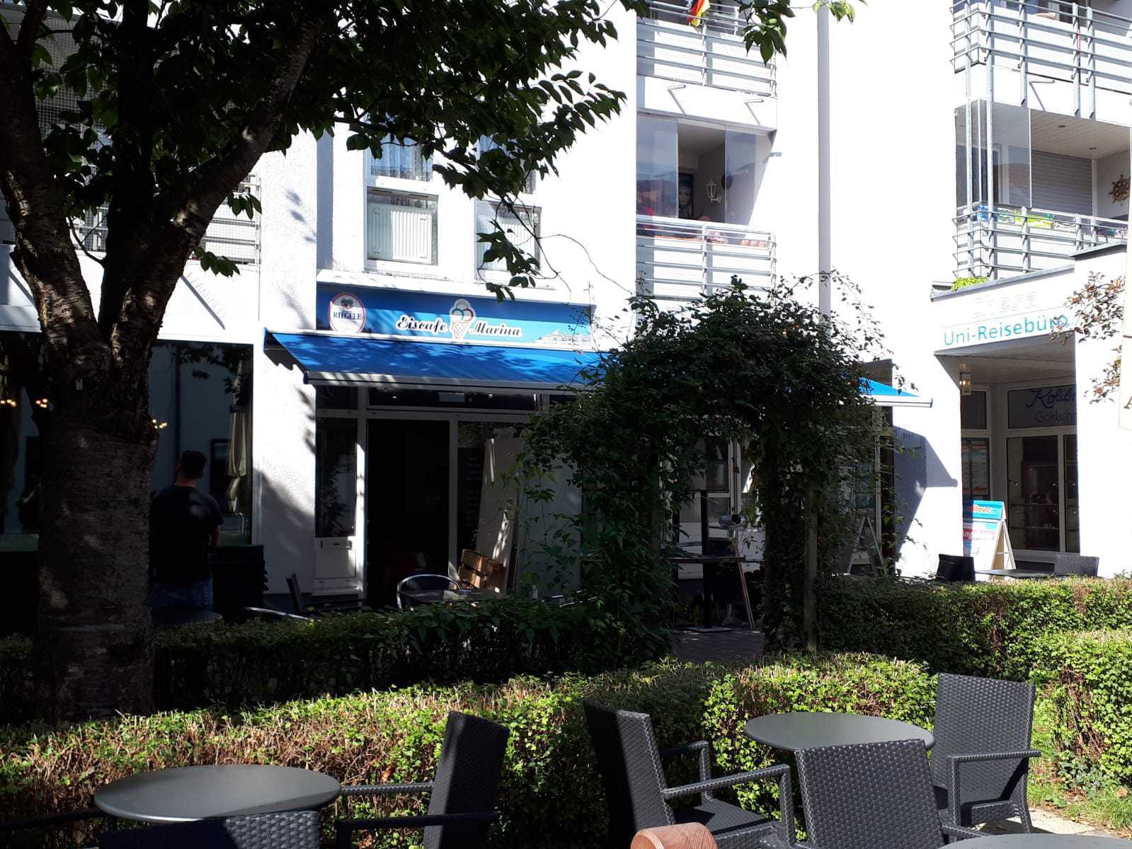 Im ehemaligen Eiscafe Marina wird die neue Filiale von Waffel Brothers bald zu finden sein. Foto: B4B WIRTSCHAFTSLEBEN SCHWABEN