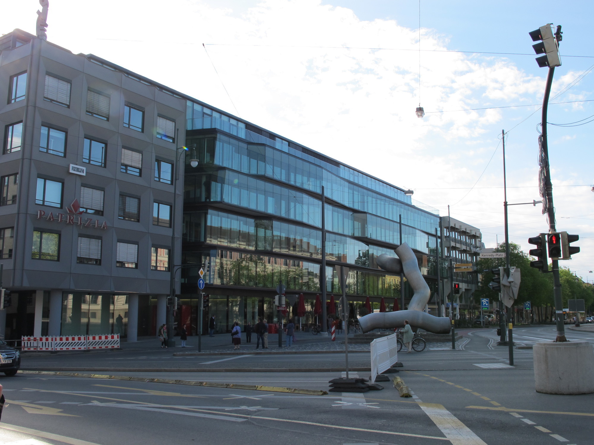 Das Gebäude der Patrizia Immobilien AG in Augsburg. Foto: B4B WIRTSCHAFTSLEBEN SCHWABEN