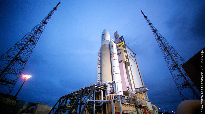 In weniger als zwei Jahren wird auch die Ariane 6 abheben. Foto: MT Aerospace AG