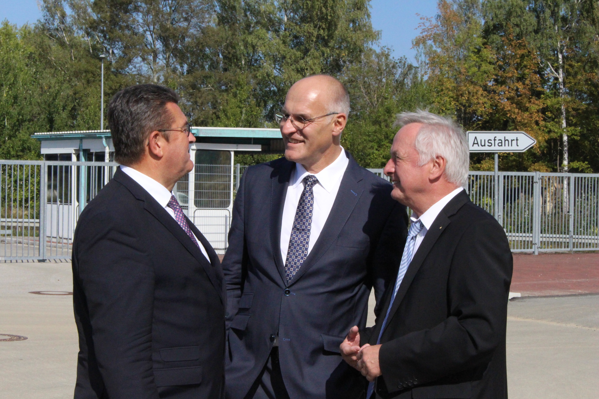 Franz Josef Pschierer, Dr. Kurt Gribl und Jürgen Reichert. Foto: Iris Zeilnhofer/B4B WIRTSCHAFTSLEBEN SCHWABEN