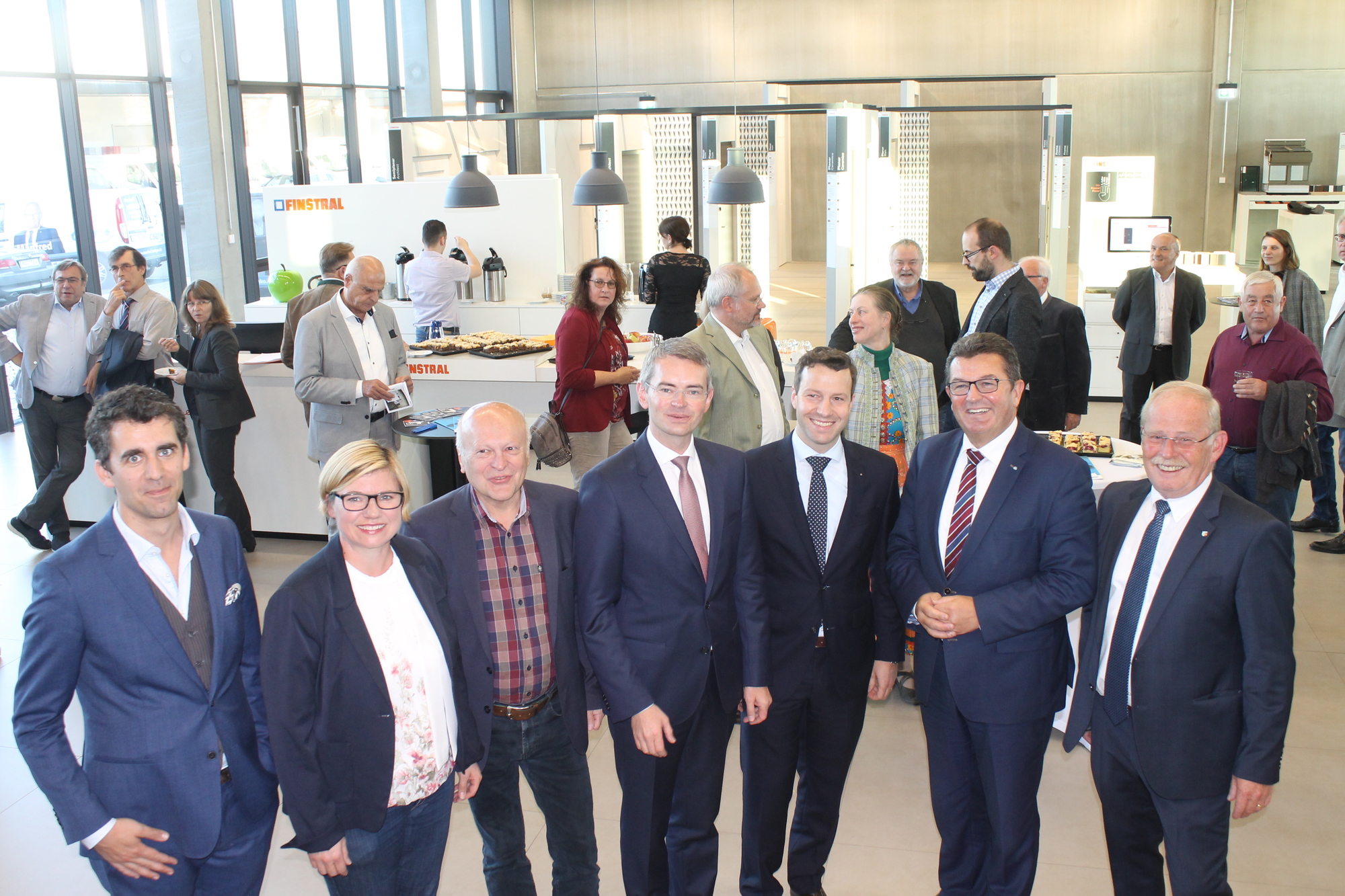 Lucas von Gwinner, Stephanie Kopold-Keis, Tomas Zinnecker, Peter Tomaschko, Philipp Hörmann, Franz Josef Pschierer und Manfred Losinger. Foto: Giulia Gritsch