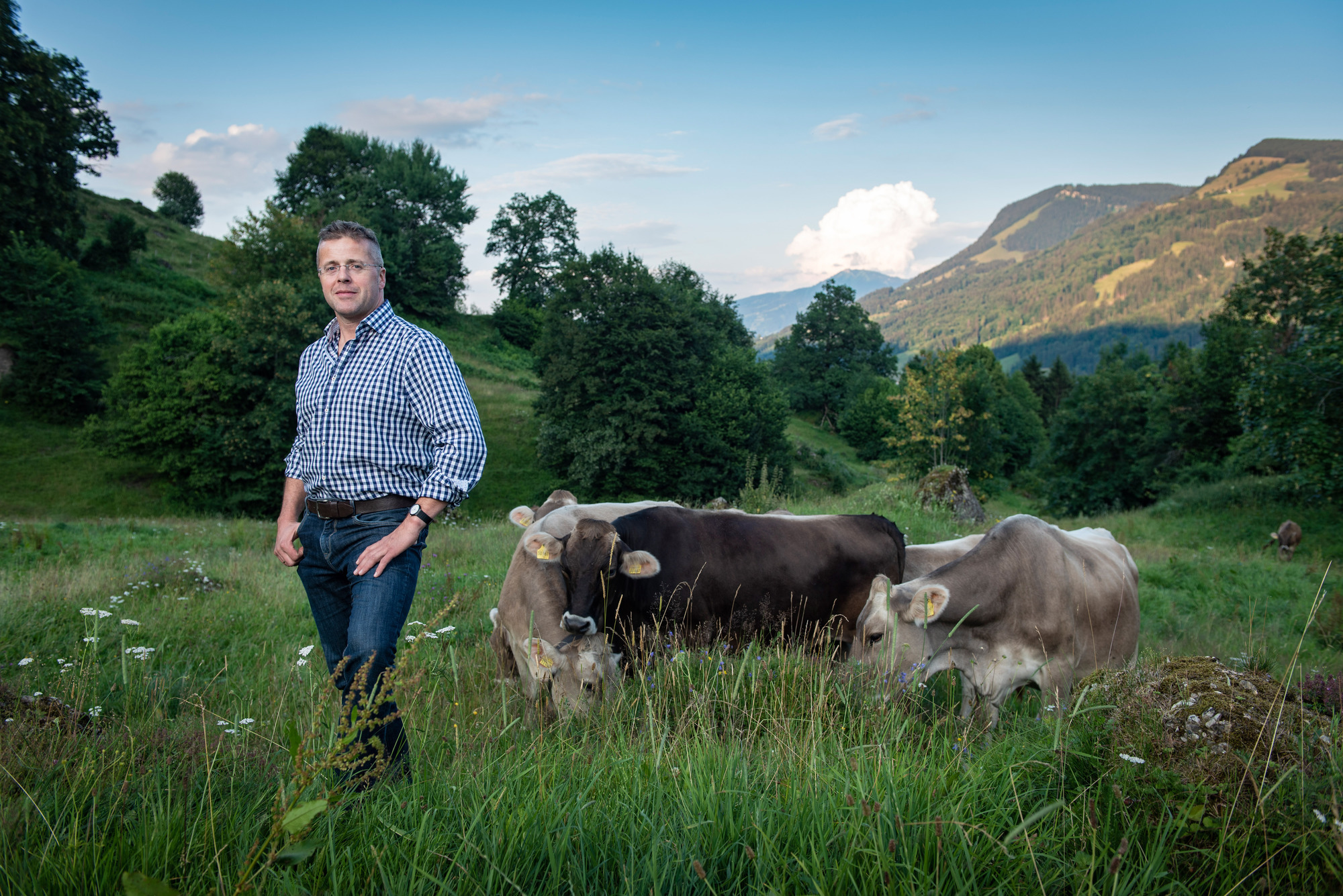 Josef Müller, Milchviehhalter des Jahres 2018. Foto: Timo Jaworr für agrarheute
