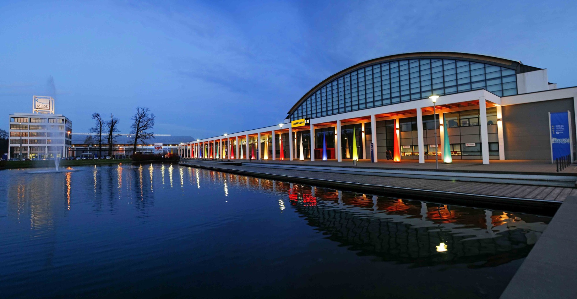Die Zeppelin Car Halle an der Messe Friedrichshafen. Foto: Messe Friedrichshafen