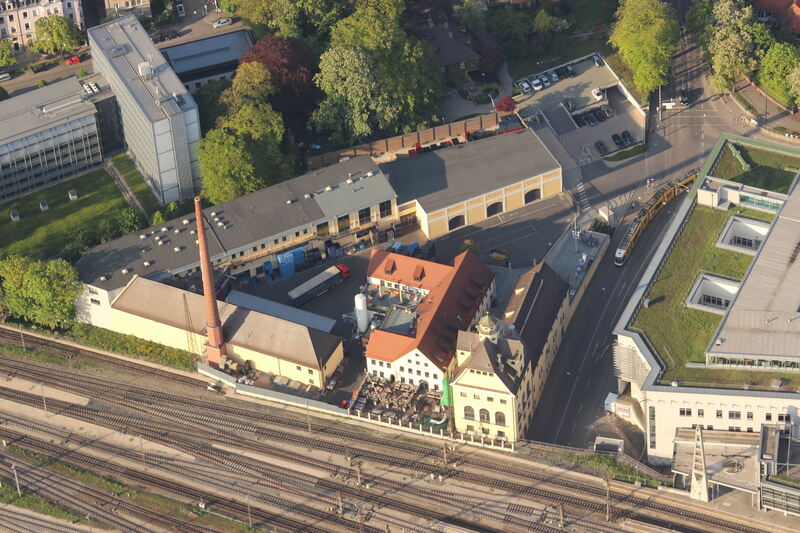 Brauhaus Riegele: Umzüge quer durch Augsburg - Gewerbebau - B4B Schwaben