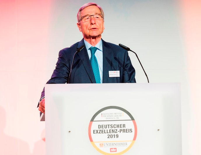 Wolfgang Clement, Schirmherr und Jurymitglied. Foto: Bernd Roselieb