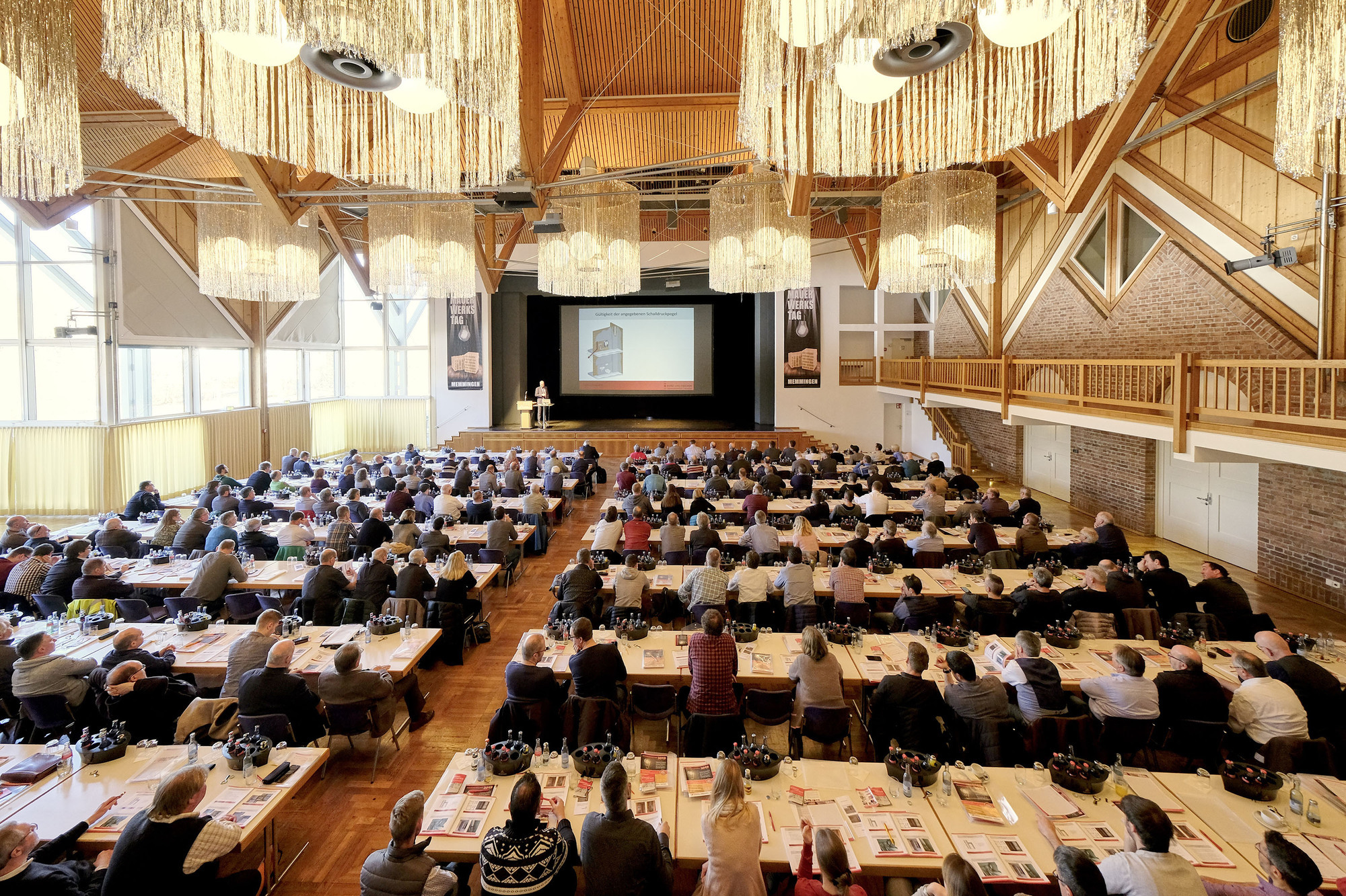 Der Mauerwerkstag 2019 in Memmingen. Foto: Ingo Jensen/Ziegelwerk Klosterbeuren