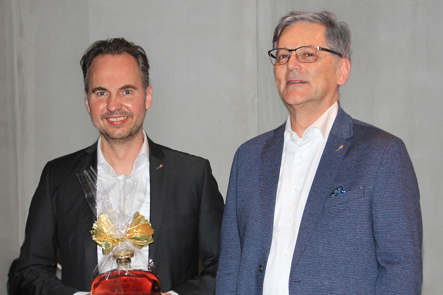 Frank Söder und Frank Kutzschbach. Foto: Kutzschbach Electronic