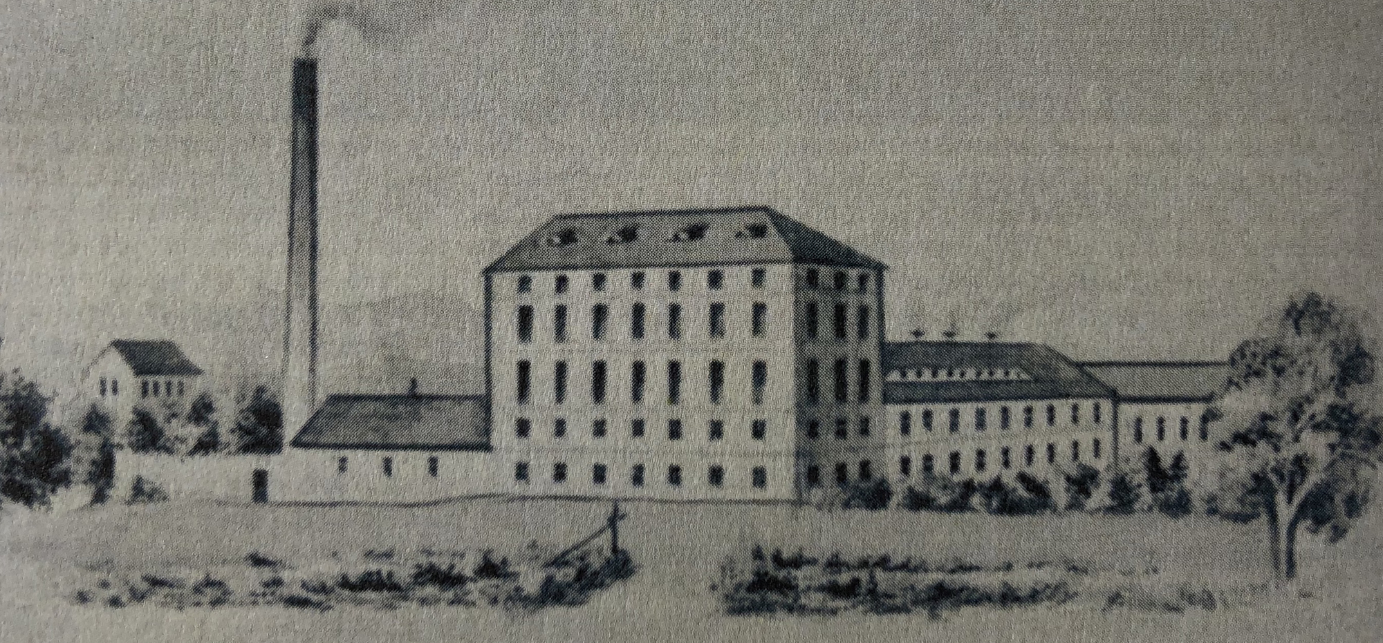 Das Urwerk in Langenbielau 1805. Foto: DIERIG/Archiv