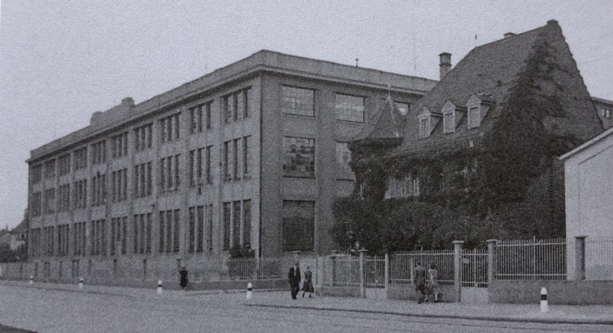 Die Spinnerei an der Wertach beim Plärrer. Foto: DIERIG/Archiv