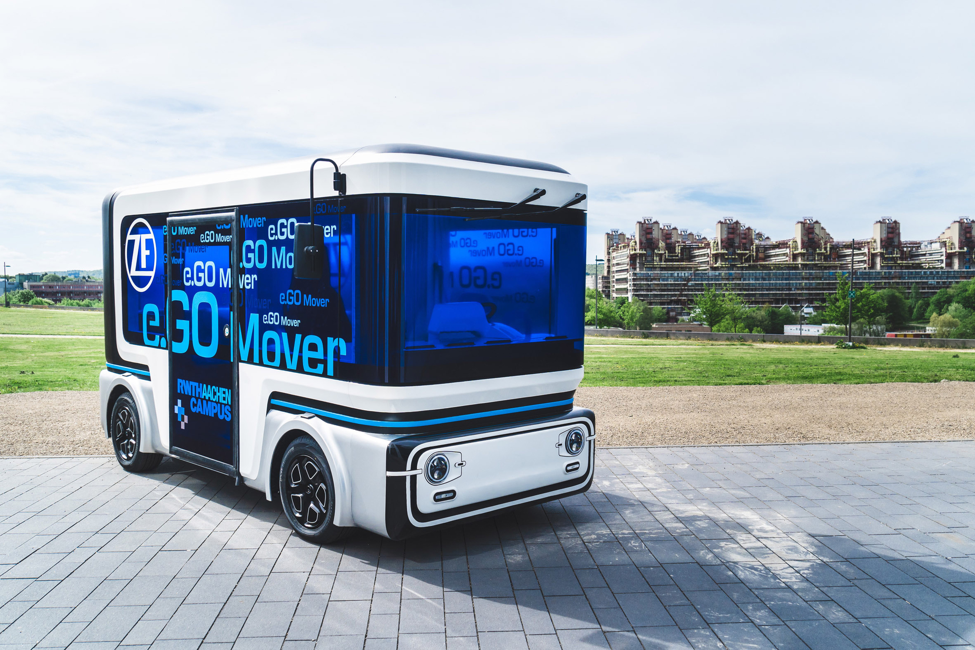 Der neu entwickelte Kleinbus von ZF. Foto: ZF
