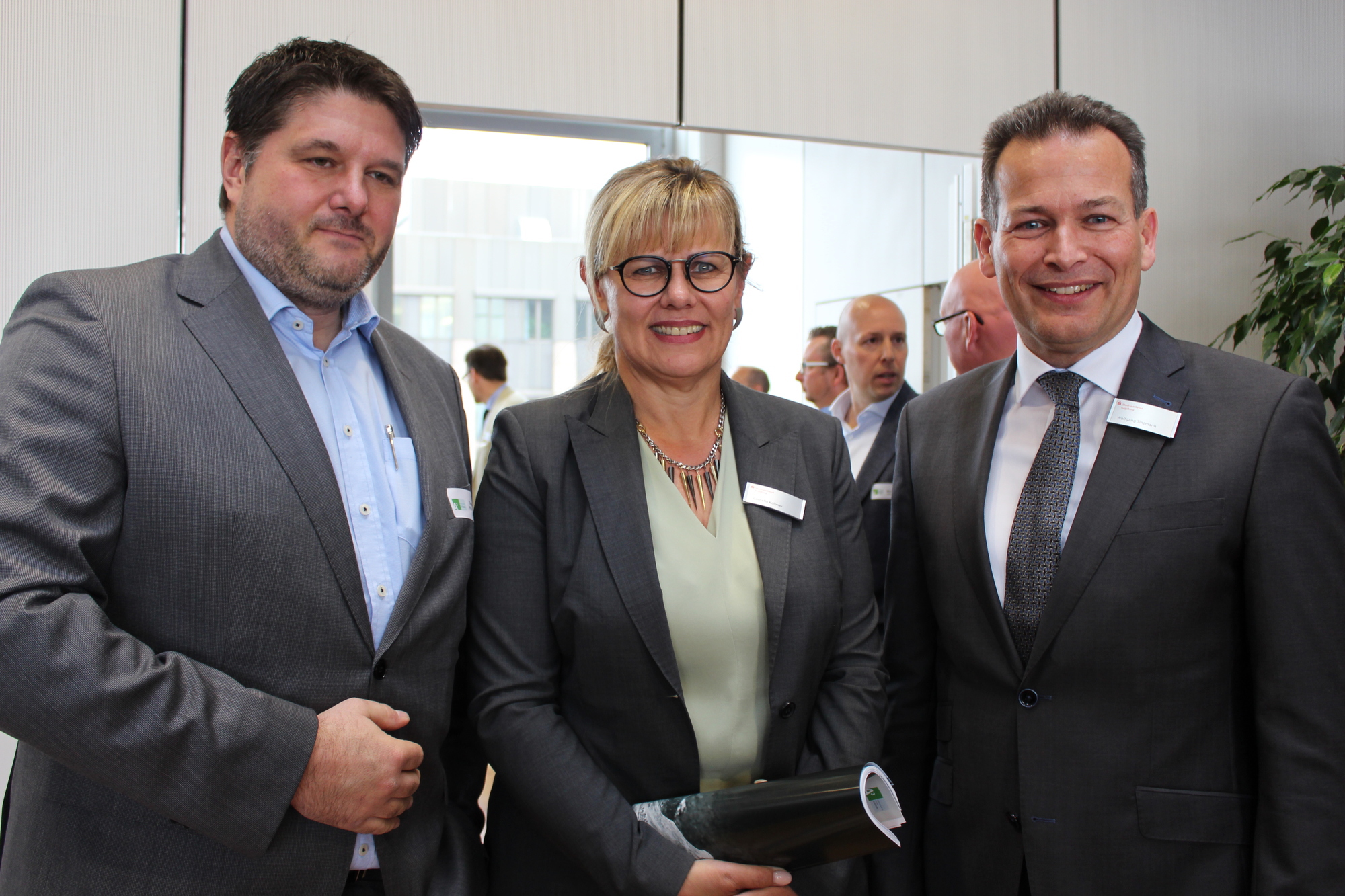 Der Immobilienmarktreport Wirtschaftsraum Augsburg wurde in den Räumen der Stadtsparkasse Augsburg vorgestellt. Foto: Isabell Walter/B4B WIRTSCHAFTSLEBEN SCHWABEN